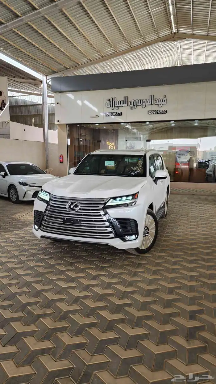 لكزس LX600 BB سعودي ابيض دخليه جملي 2025 ( بطاقه جمركيه ) 4