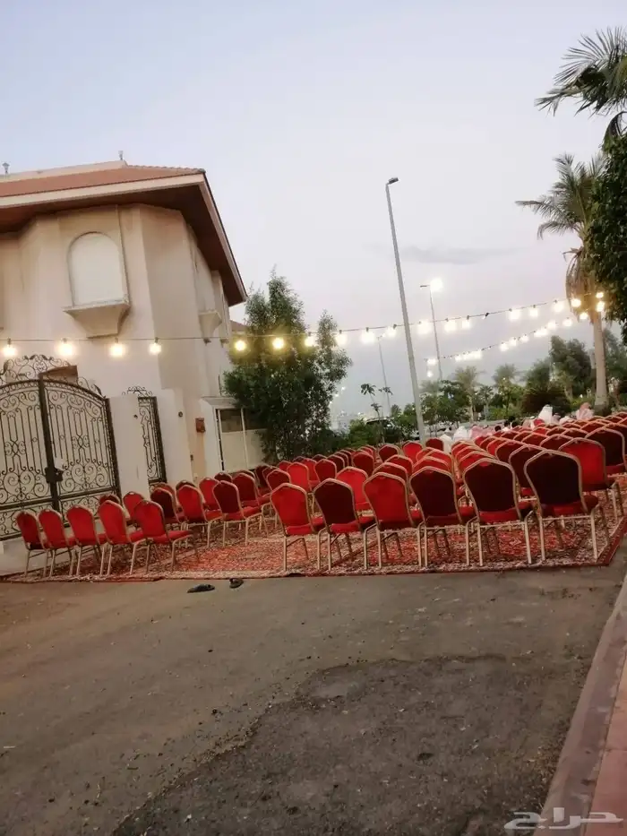 تاجير كراسي وتجهيز مراسم العزاء لا سمح الله 1