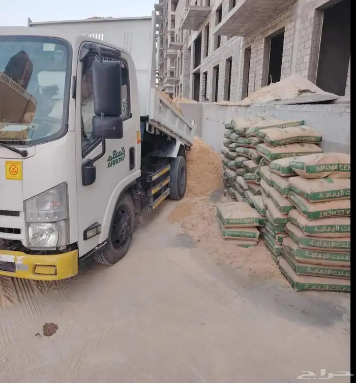 مبسط مواد بناء رمل اسمنت بلك انترلوك بندوره بلاط 4