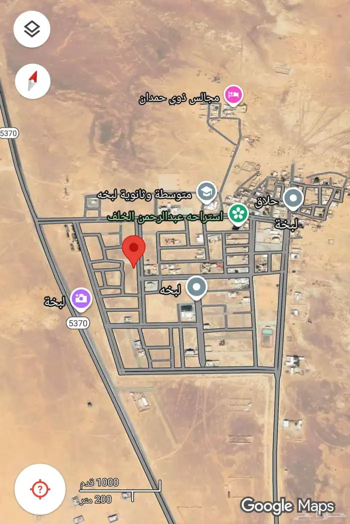 للبيع ارض سكنية زاوية في مركز لبخة 0