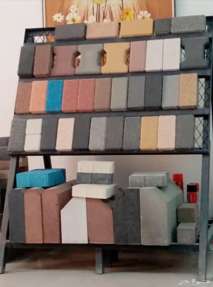 مبسط مواد بناء رمل اسمنت بلك انترلوك بندوره بلاط 15