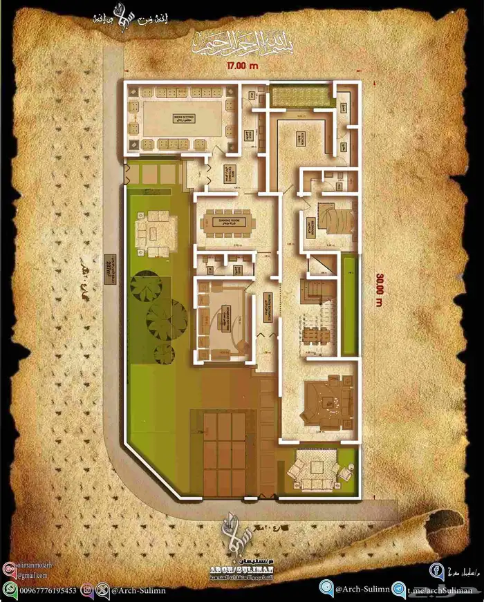 مهندس معماري فريلانسر ..مخططات وواجهات 3d احترافيه 5