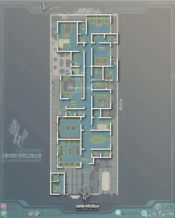 مهندس معماري فريلانسر ..مخططات وواجهات 3d احترافيه 19