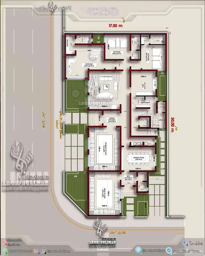 مهندس معماري فريلانسر ..مخططات وواجهات 3d احترافيه 0