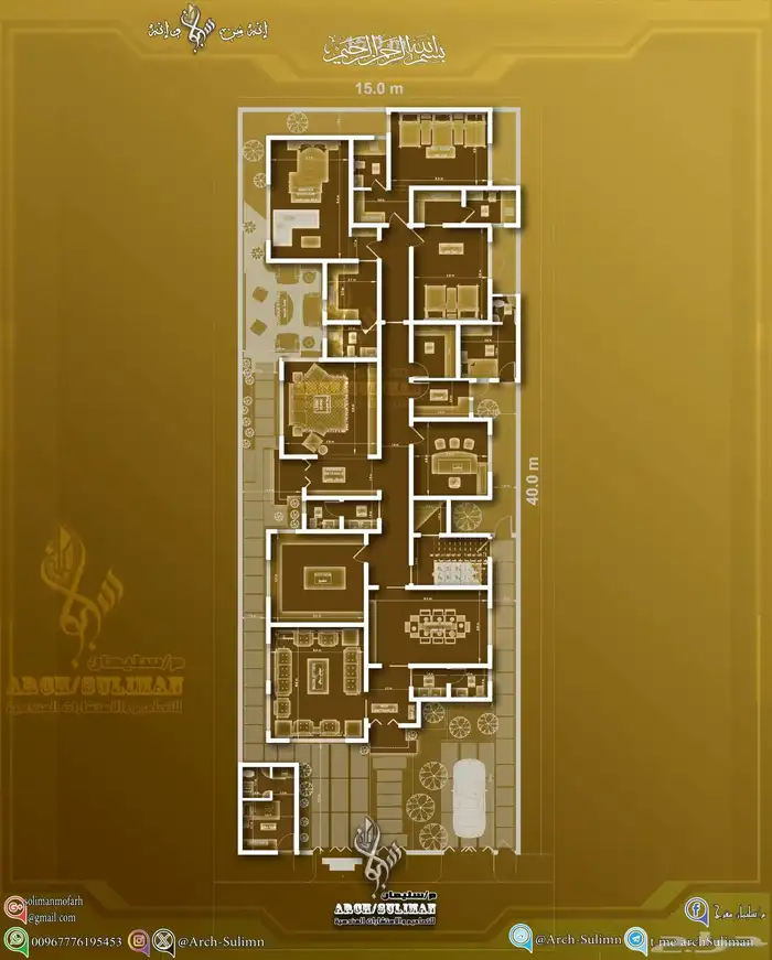 مهندس معماري فريلانسر ..مخططات وواجهات 3d احترافيه 18