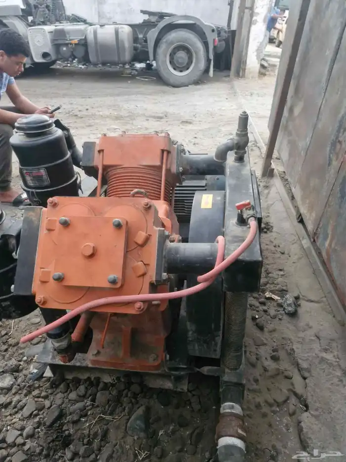 كمبروسر تفريغ اسمنت 1