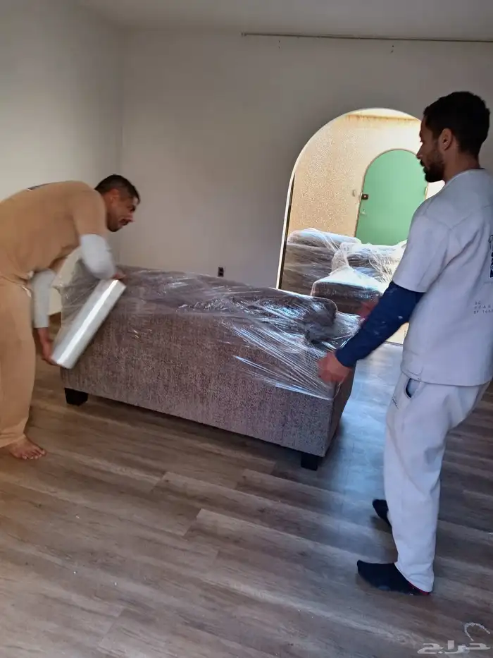 نقل عفش بحفر الباطن مع الفك التركيب والتغليف والضمان 25