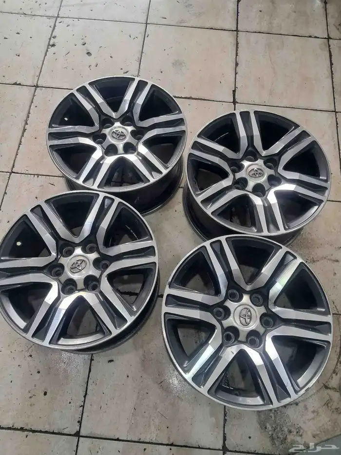 طقم جنوط فورشنر مكحل مقاس 17 اصليه وكاله 2