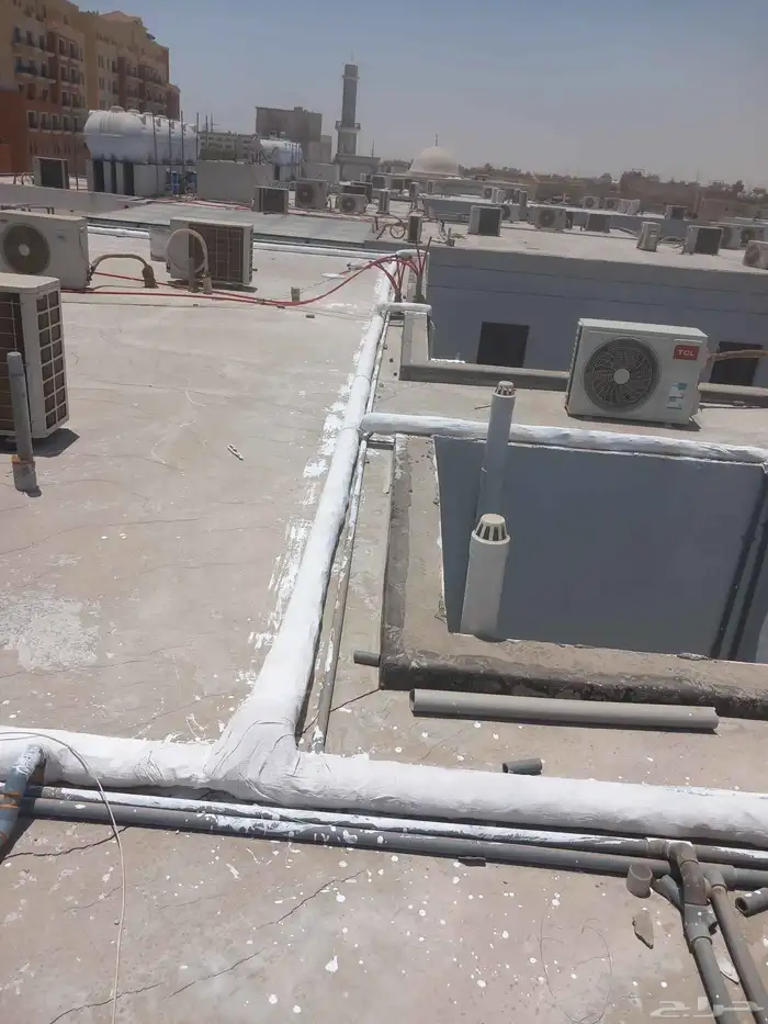عزل وتغليف المواصير لتبريد المياه الدمام  الدمام_الشرقيه  ال 3