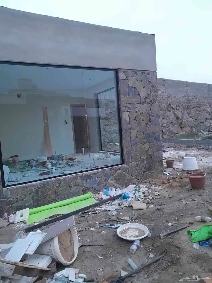 تلبيس الحجر بنواعها ربراب ورص حجر في ابها والخميس 2