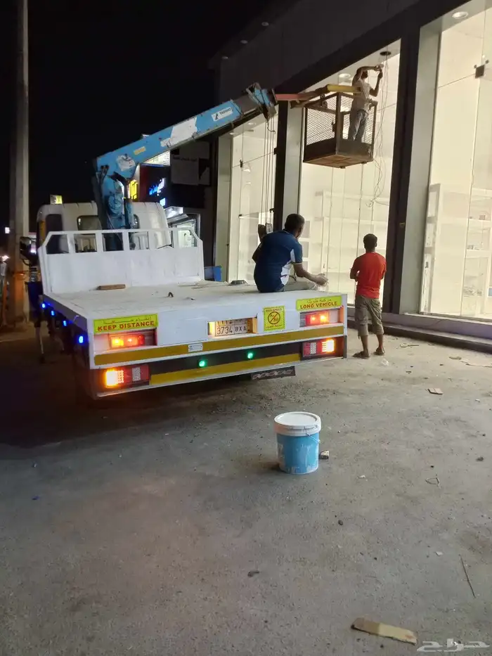 ونش كرين سطه رفع دينا ونش صندوق للايجار جده داحلى شغل يوم و 3