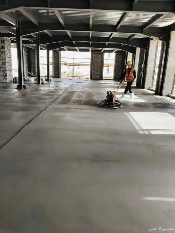 أرضيات   الخرسانة   مطبوعة   ملونة   صبة   مروحة   هليكوبتر 3