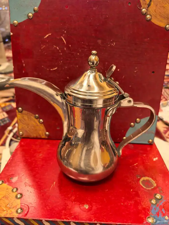 دلة العساف كورية اللون فضي 0