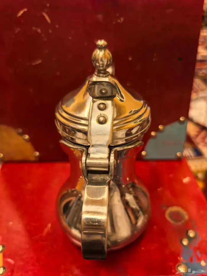 دلة العساف كورية اللون فضي 2