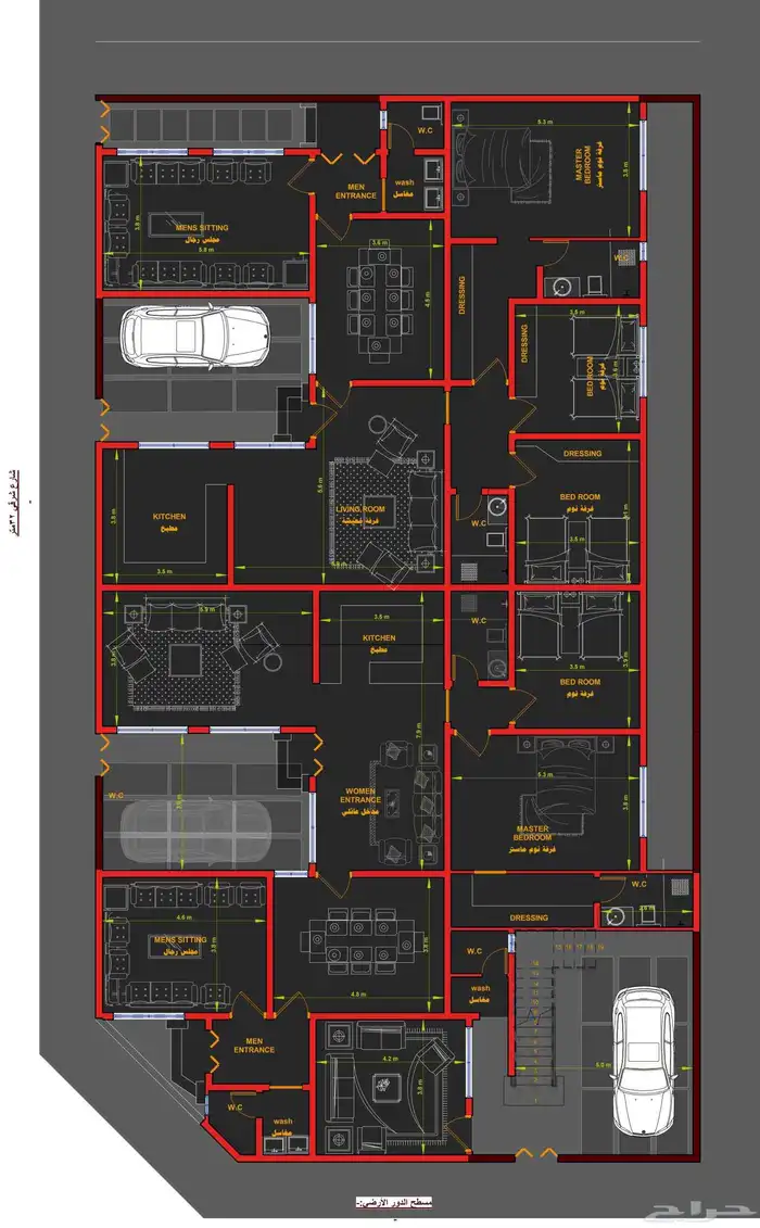 مهندس معماري فريلانسر ..مخططات وواجهات 3d احترافيه 12