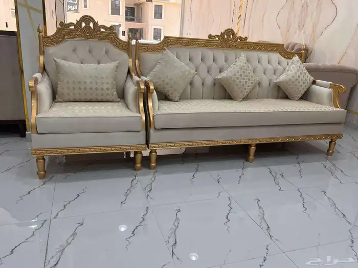 كنب تفصيل وجاهز بسعر المصنع فاخر ومن الاخر 4