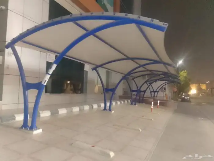 مظلات سيارات جده فك نقل تغيير قماش تركيب مظلات جديد 3