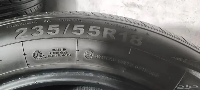 كفراات جي تي اي235 55 18 2