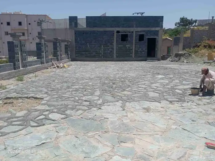 بنا حجر جدار 4