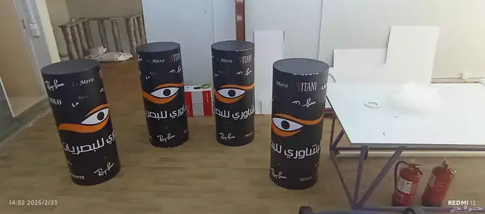 مجسمات بوكسات مكعبات ودوائر 8