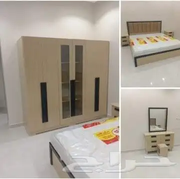 غرف نوم جديدة جاهزه بسعر 8