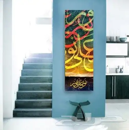 رسام خطاط فنان تشكيلي لجميع انواع الرسم الجداري 9