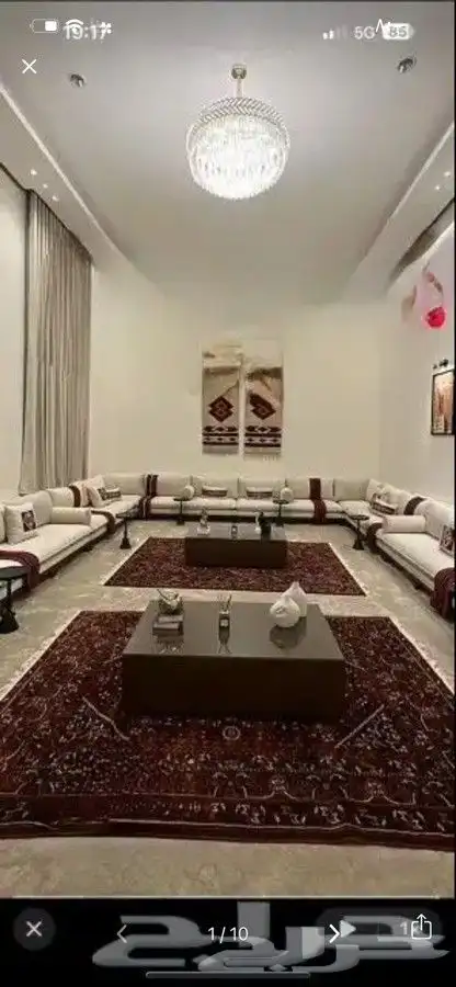 تفصيل و تنجيد كنب جلسه عربي ستاره ويفي وتركيب ستاره دولاب 5