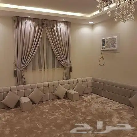 تفصيل و تنجيد كنب جلسه عربي ستاره ويفي وتركيب ستاره دولاب 7