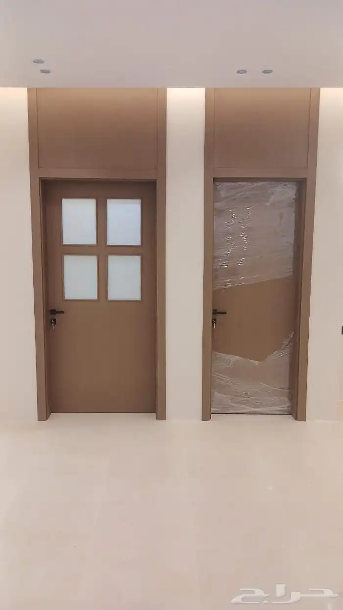 ابواب full wpc للغرف والحمامات ضد المياه والرطوبه والانتفاخ 2
