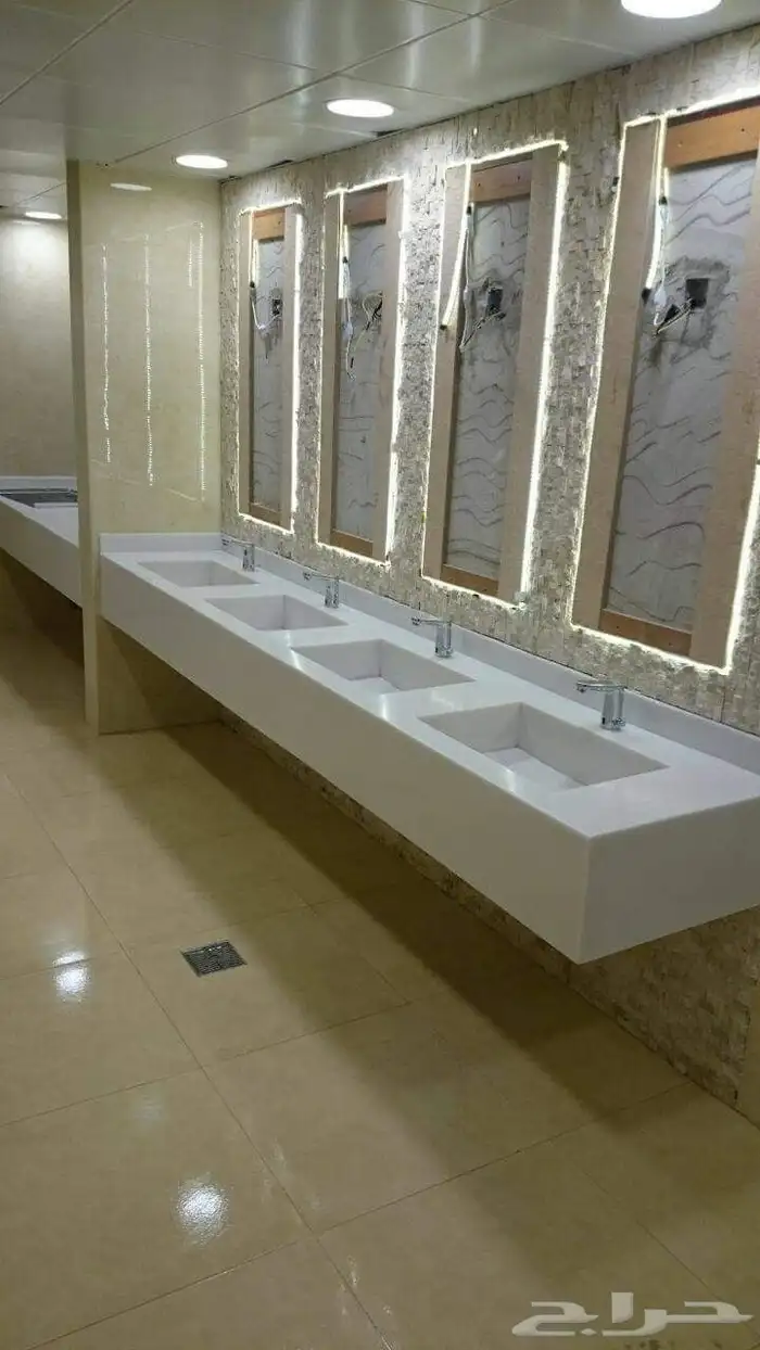 رخام صناعي مغاسل وكونترات واصطح مطبخ 0