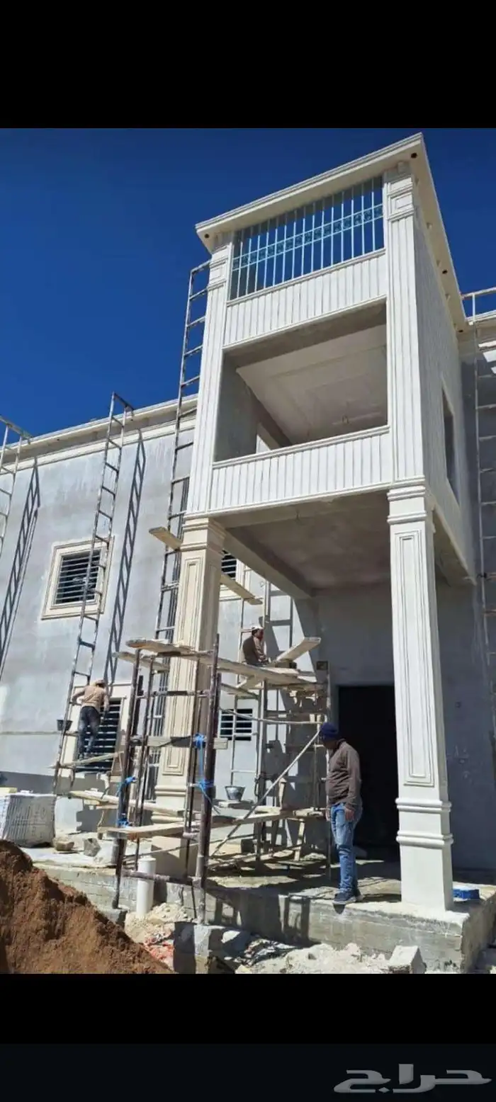 ديكوراتخارجي خارجيه مكونه من السمنت البطحا الرياض زويا ودريش 2
