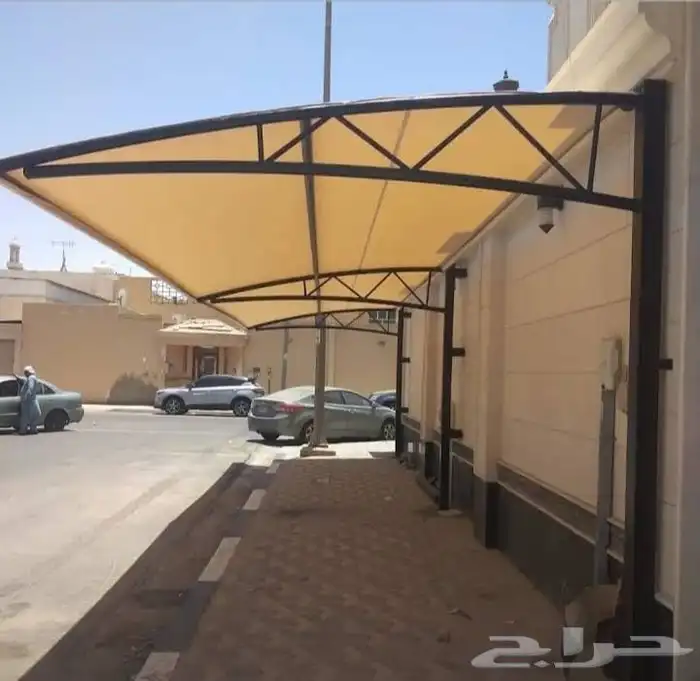 مظلات سيارات جده فك نقل تغيير قماش تركيب مظلات جديد 0