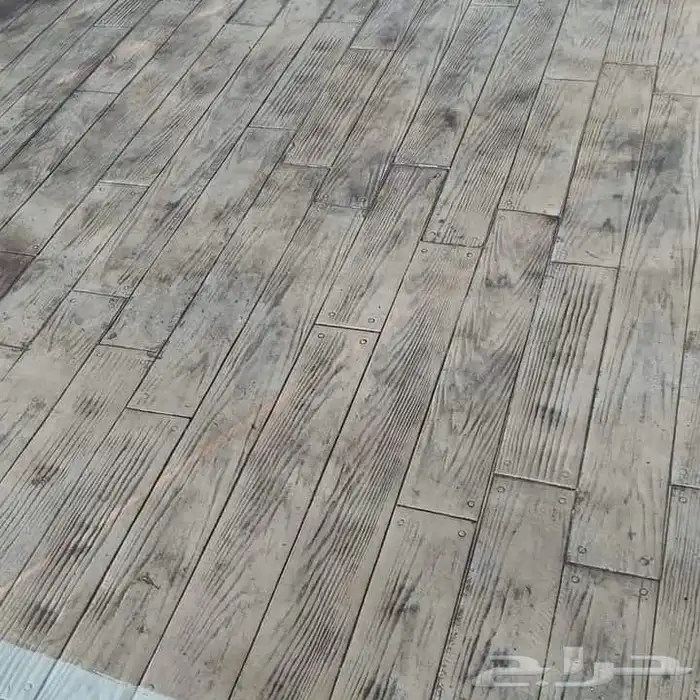 أرضيات   الخرسانة   مطبوعة   ملونة   صبة   مروحة   هليكوبتر 4