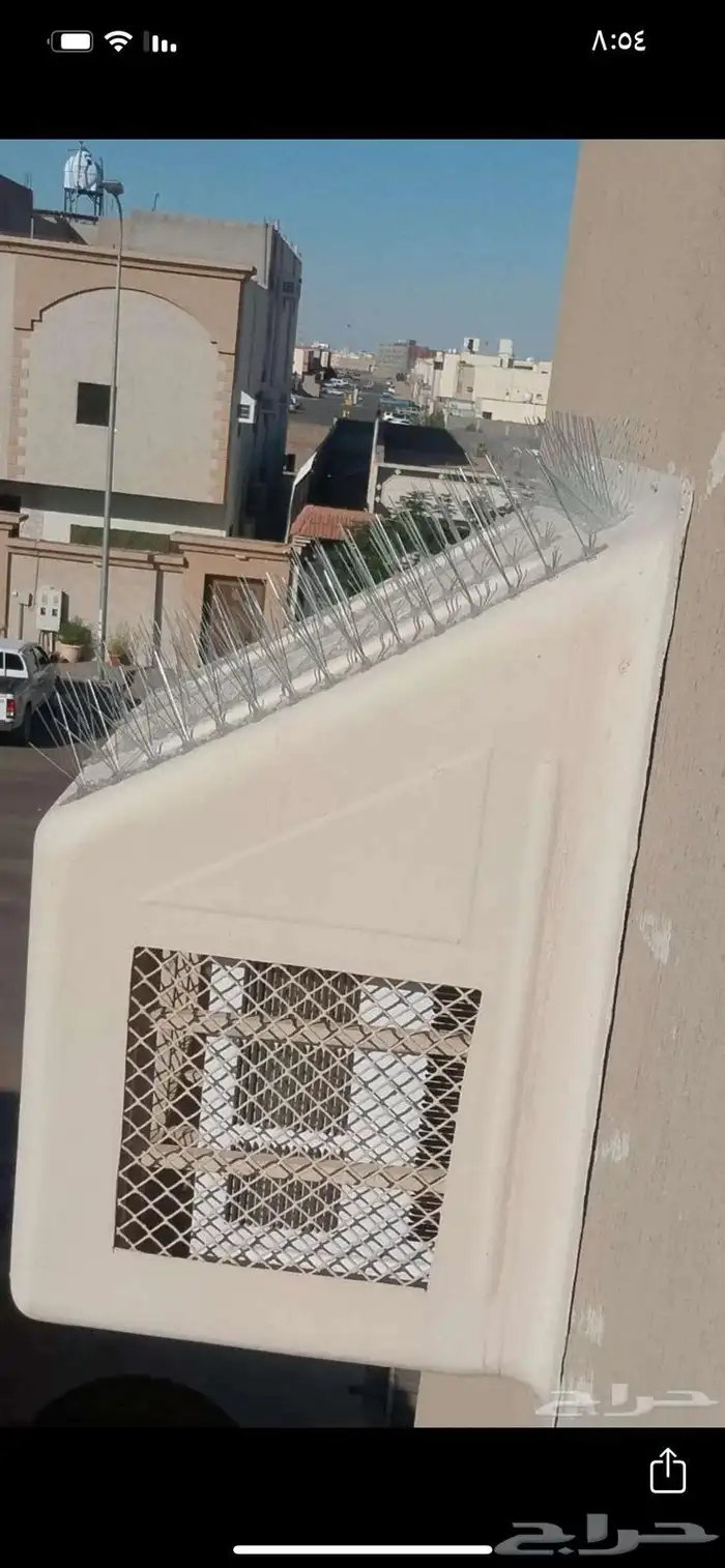 طاردوالحمام تركيب شبابيك شوك 5