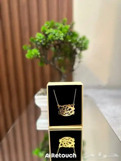 سلاسل اطفال بالاسم مطلي بالذهب عيار 21 قيراط index