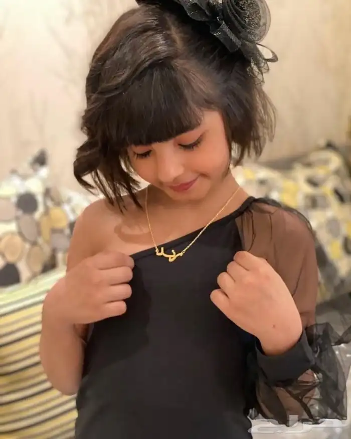 سلاسل اطفال بالاسم مطلي بالذهب عيار 21 قيراط 3