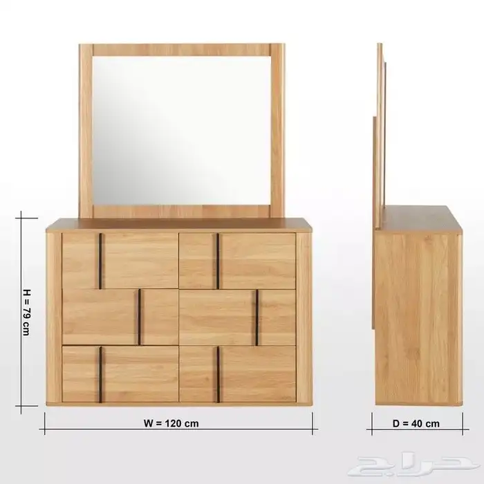 ي بلاش طقم غرفة نوم بدون دولاب ب 1599 ريال جديد هوم سنتر 11