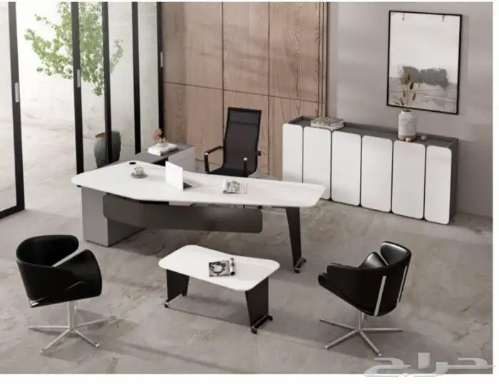 modern manager desk set and staff desks 29