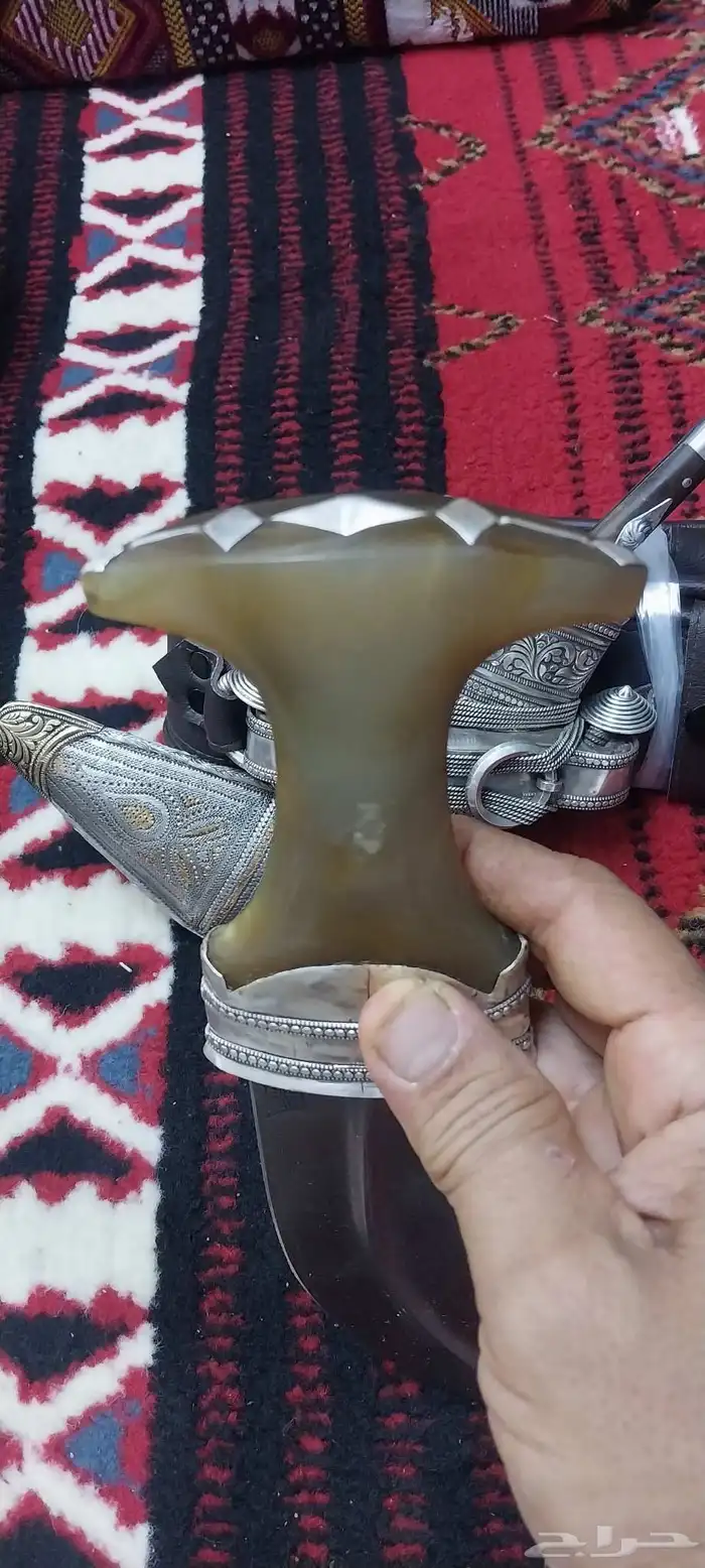 خنجر عماني قرن مذهب 6