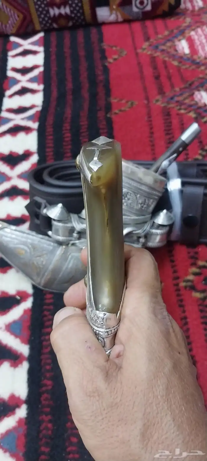 خنجر عماني قرن مذهب 5