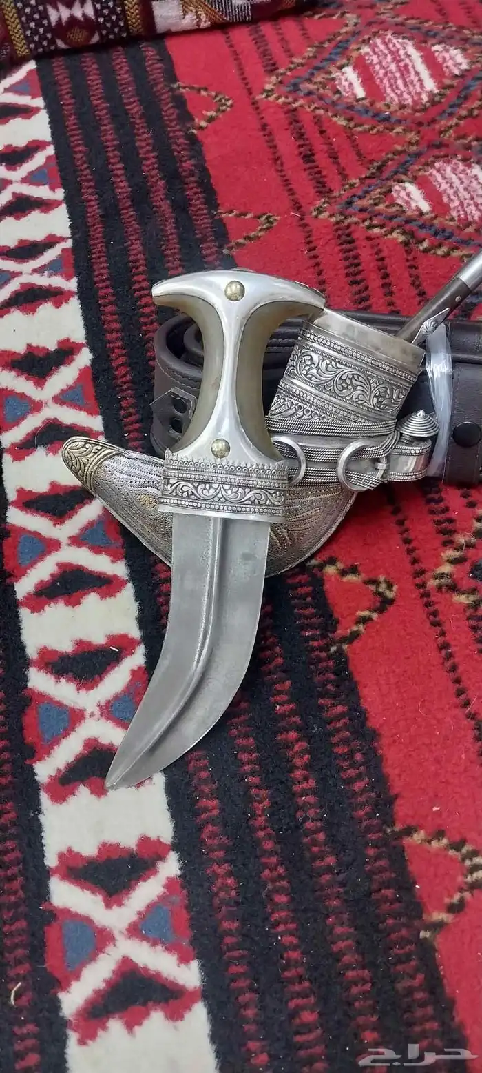 خنجر عماني قرن مذهب 2