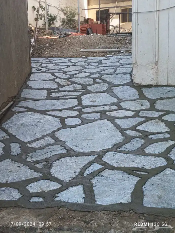 بنا حجر جدار 3