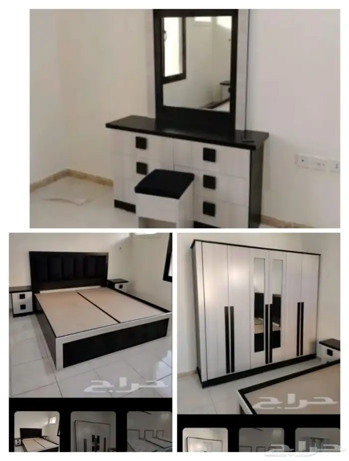 غرف نوم جديدة جاهزه بسعر 0