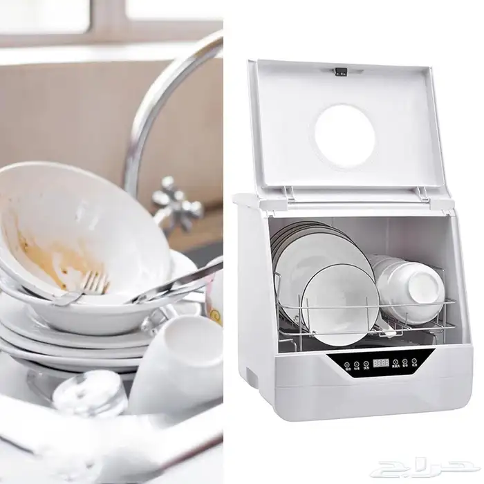 غسالة صحون مع ضمان عامين مع اتنين هدية 2