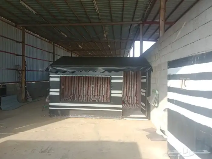 بيت شعر قرميد تلبيس قماش مضلات سيارت قرميد 6