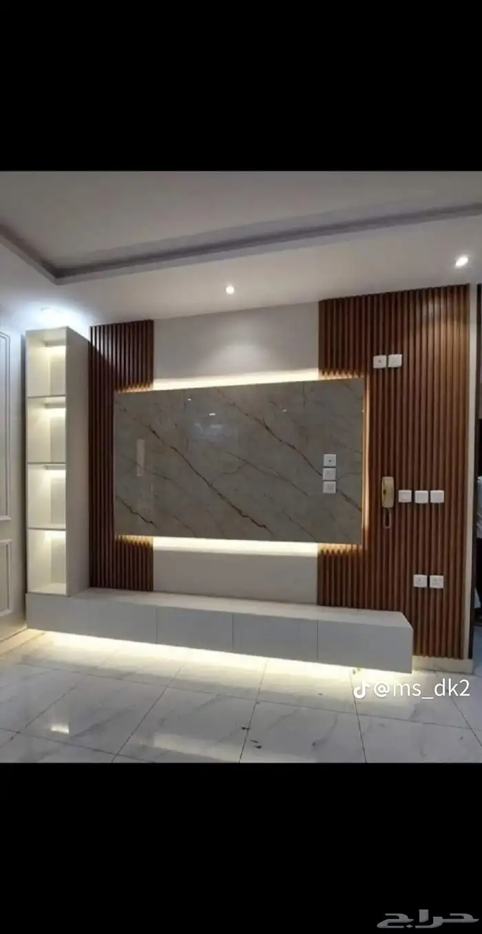 ديكورات منزليه بديل اشيبورد شاشات تلفزيون مرايات رفوف 9