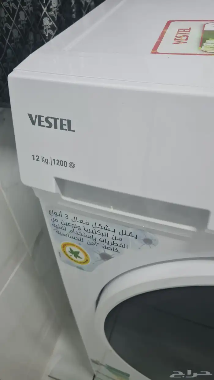 غسالة اتوماتيك تعبئه أمامية 12كيلو فيستل صناعة تركيا 4