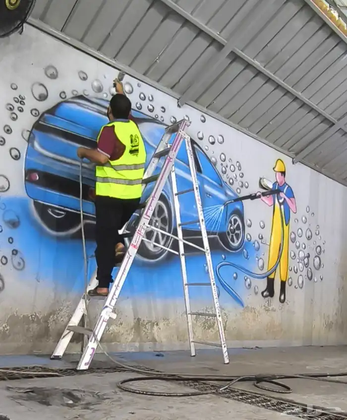 رسام نحات جدران فنان تشكيلي لجميع الرسم والنحت الجداري 2