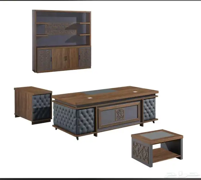 modern manager desk set and staff desks 16