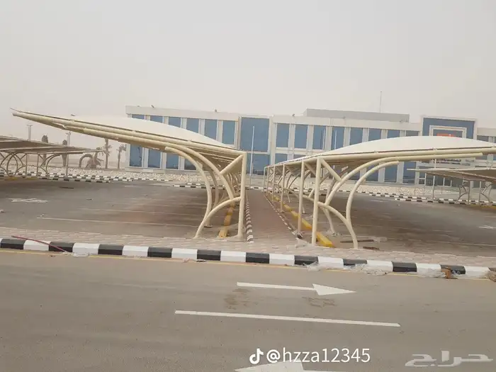 مظلات وسواتر  مظلات متحركة  هناجر مستودعات  هناجر ساندويش با 7